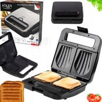 Opiekacz Toster Do Kanapek Tostów Ad3079 1200W Chrupiące Muszle