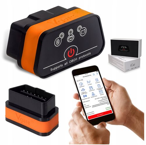 Adapter USB TB CUBE do CarPlay / Android + Tester Vgate iCar2 ELM327 OBD BT na Arena.pl