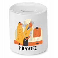 Skarbonka Dla Krawcowej Krawca Krawiec Prezent Z Nadrukiem Ze Zdjęciem