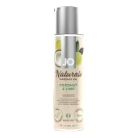 system jo naturals olejek do masażu coconut & lime 120 ml wegański