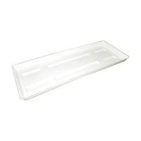 podstawka pod skrzynkę balkonową 80cm z tworzywa filtr uv biała