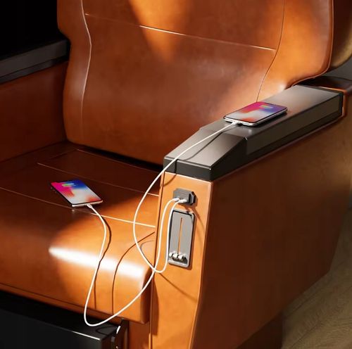 Gniazdo samochodowe montażowe 12V 24V USB PD3.0 QC3.0 IP55 LED ON OFF Dotyk na Arena.pl