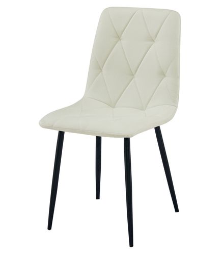 Krzesło LIBRA - beż materiał / nogi czarne x 1 na Arena.pl