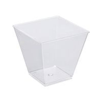 Kubek fingerfood 200ml 7x7 cm piramida 50szt SUP