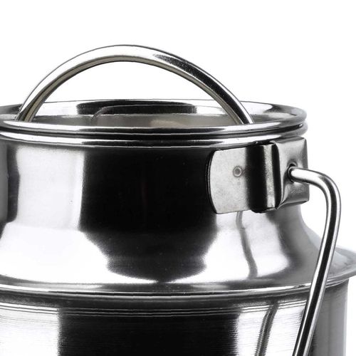 Kanka Stalowa Bańka Konwia Metalowa Pojemnik na Mleko do Mleka Retro 2,5L na Arena.pl