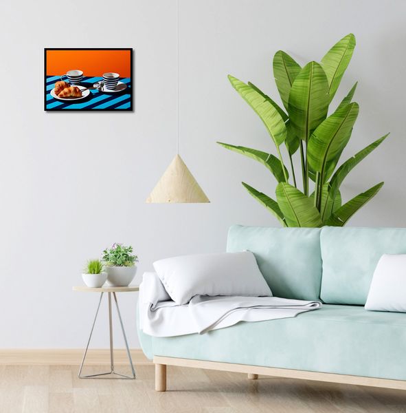 Plakat 42x29,7cm Croissanty zdjęcie 4