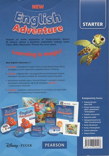 New English Adventure Starter TB + eText code na Arena.pl