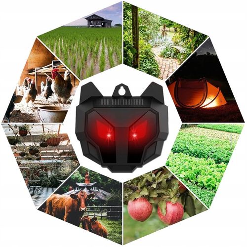 ODSTRASZACZ zwierząt PSÓW KOTÓW SAREN PTAKÓW DZIKÓW MYSZY 7w1 SILNE na Arena.pl