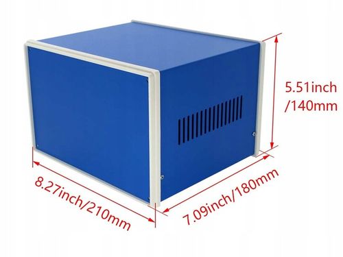 Metalowa obudowa do przyrządów 210 x 180 x 140 mm na Arena.pl