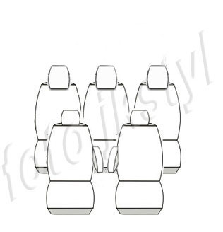 Pokrowce MIAROWE do Peugeot 307 SW Practic na Arena.pl