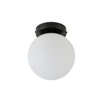 Kinkiet E27 LED Bali-15 15cm x1 czarny