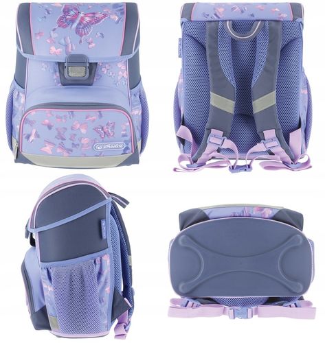 TORNISTER SZKOLNY HERLITZ LOOP PLUS MOTYLE ZESTAW PIERWSZA KLASA na Arena.pl