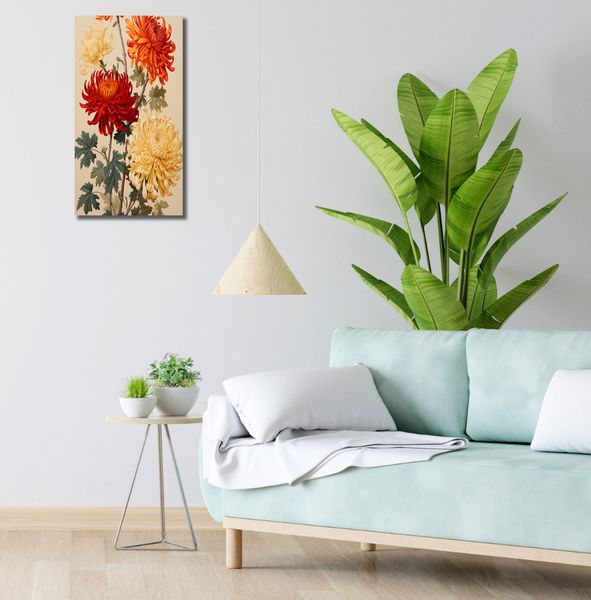 Obraz 30x60cm Krwiście Czerwone Wibracje zdjęcie 2