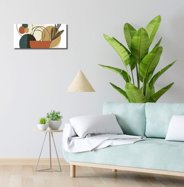 Obraz 50x20cm Kolaż Roślin zdjęcie 2