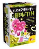 lisciani i'm genius eksperymenty z brokatem 1498