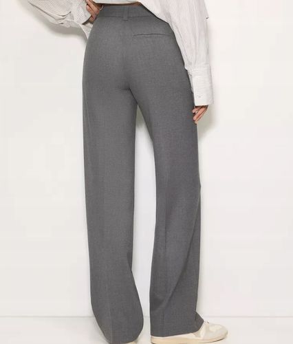 Pull&Bear Eleganckie spodnie z wysokim stanem M na Arena.pl