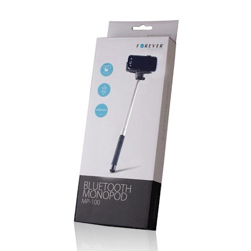 Selfie stick monopod bluetooth FOREVER MP-100 czarny na Arena.pl