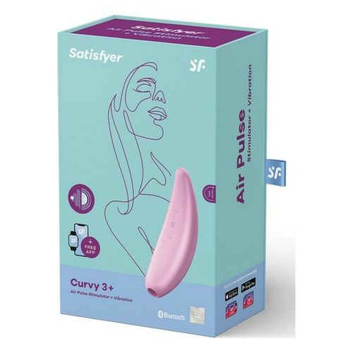 Ssący masażer do Łechtaczki Satisfyer Curvy 3+ Różowy na Arena.pl