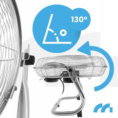 WENTYLATOR PODŁOGOWY MOCNY DUŻY CYRKULATOR POWIETRZA WIATRAK PRZEMYSŁOWY na Arena.pl