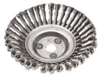 Szczotka do czyszczenia kostki brukowej drut splatany 200x0.50x25.4mm ACC0183