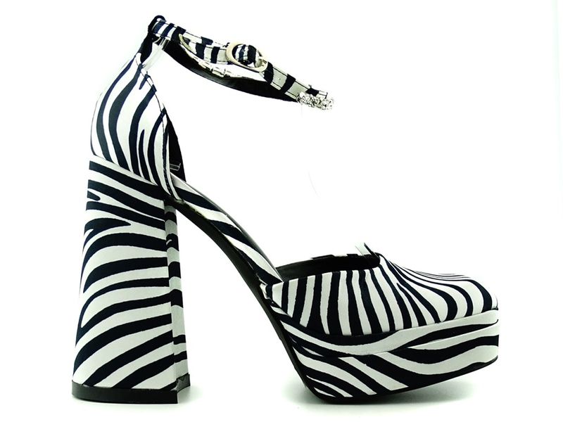 Buty na platformie zebra platformy 37 zdjęcie 2
