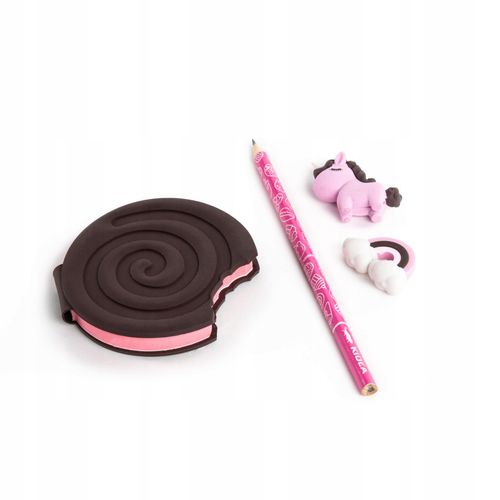 PAMIĘTNIK Z AKCESORIAMI PACHNĄCY MALINOWY KREM KIDEA na Arena.pl