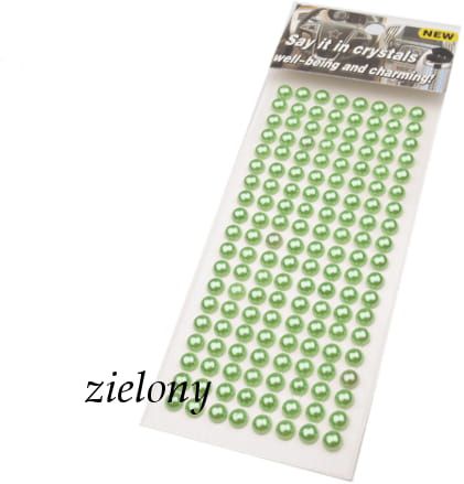 Perełki samoprzylepne Ø6 mm - 152 szt. na Arena.pl