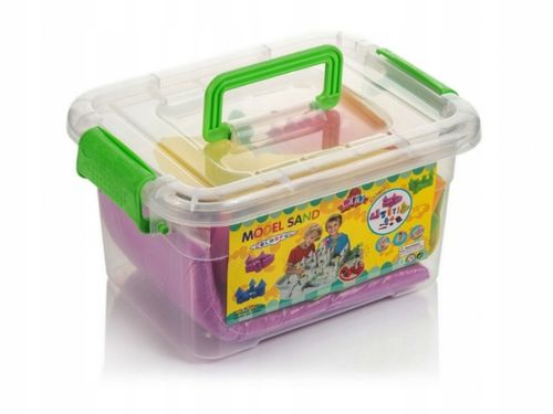 PIASEK KINETYCZNY 5 KG BASEN FOREMKI ŁOPATKA ZESTAW XXXXL SUPER PLASTYCZNY na Arena.pl