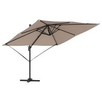 Parasol Roma Ciemnoszary 286 x 285 x 265 cm