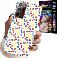 ETUI DO SAMSUNG NOTE 20 ULTRA - ŁAPKI KOŚCI PIES PATROL BAJKI + FOLIA