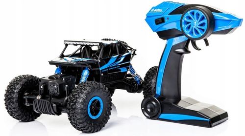 Samochód Auto CRAWLER 2.4 GHz 4x4 ZDALNIE STEROWANY Niebieski 4WD RC na Arena.pl