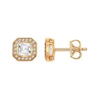 Złote kolczyki Staviori