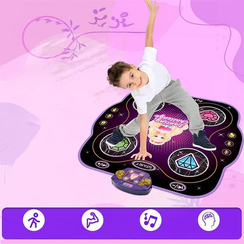 MATA DO TAŃCZENIA MUZYCZNA GRA DZIECI ZRĘCZNOŚCIOWA KEYBOARD TANIEC MUZYKA na Arena.pl