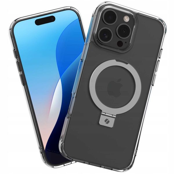Spacecase Ring Pro Mag Iphone 16 Pro Max Clear zdjęcie 8