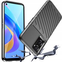 thunder case elastyczne pancerne etui pokrowiec oppo a76 / oppo a36 /