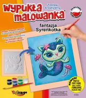 Wypukła malowanka Fantazja Syrenkotka