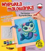 Wypukła malowanka Fantazja Syrenkotka