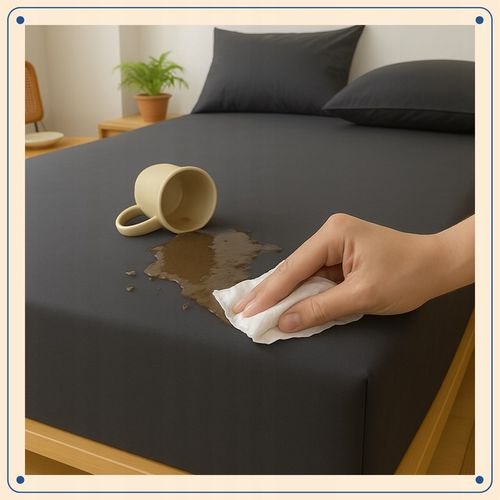 Prześcieradło Nieprzemakalne z Gumką 140x200 Wodoodporne Wodoszczelne na Arena.pl