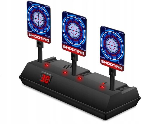 Tarcza elektryczna dźwięki cel strzelnica do wyrzutni karabinu pistoletu na Arena.pl