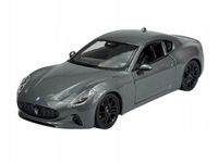 WELLY MASERATI GRANTURISMO FOLGORE SREBRNY 1:24 NOWY METALOWY MODEL 24125