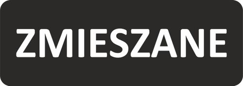 NAKLEJKI śmieci na kosz pojemnik ODPADY SZKŁO na Arena.pl