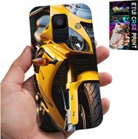 ETUI DO SAMSUNG A6 2018 - MOTOR MOTOCYKL FAN OBUDOWA CASE PLECKI