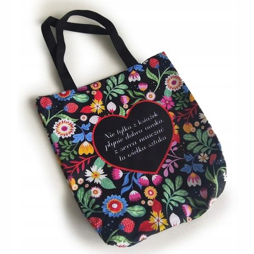 PREZENT NA DZIEŃ NAUCZYCIELA WYCHOWAWCY TORBA SIATKA PREZENTOWA WZÓR na Arena.pl