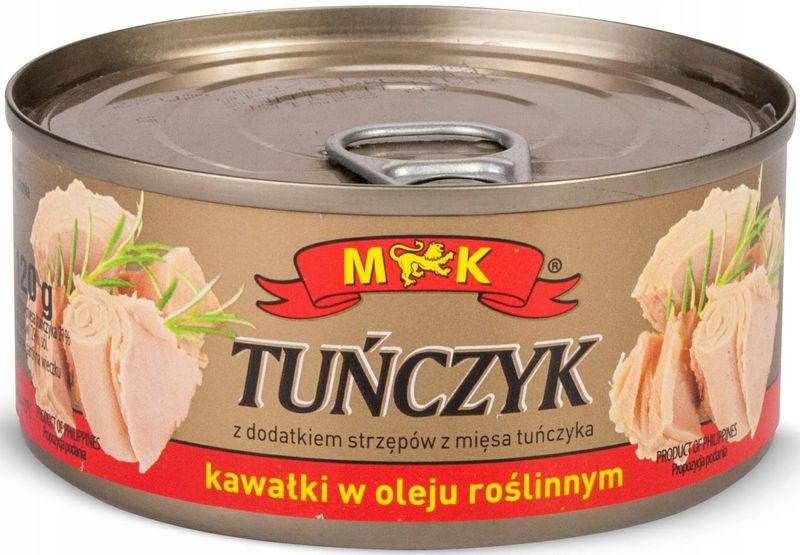 MK TUŃCZYK W OLEJU 170G KAWAŁKI zdjęcie 1