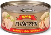 MK TUŃCZYK W OLEJU 170G KAWAŁKI