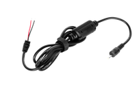 Wtyk prosty 2,5/0,6 (19V/2,1A) sieciowy z kablem do montażu Rebel
