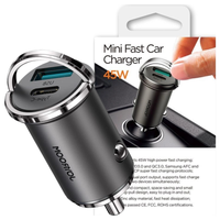 joyroom szybka ładowarka samochodowa usb typ c / usb 45 w 5 a power