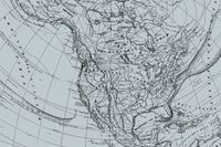 Fototapeta Stara Mapa Flizelina 254x184