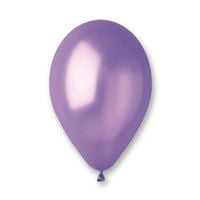 zestaw balonów metalizowanych 10szt lawenda fiolet
