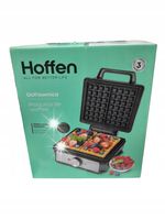Gofrownica Hoffen wm-4356 1600 W srebrny/szary